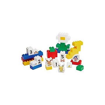 カワダ DBJC-002 ダイヤブロックジュニア モンポケ すうじでブロックあそび