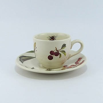 スポード　フルーツヘブン　コーヒーカップ＆ソーサー　イギリス　洋食器　陶器