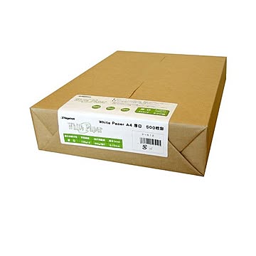 (まとめ) 長門屋商店 ホワイトペーパー A4 厚口 90kg ナ-512 1冊(500枚) 【×2セット】