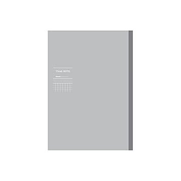 (業務用セット)ナカバヤシ ロジカル・シンクノート 糸綴じノート・A4 /方眼7mm・国語タテ罫・グレー・グレー罫ノ-A406ST-NN×10セット