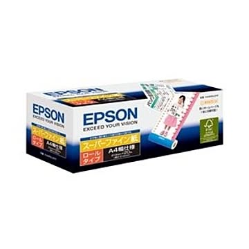 エプソン(EPSON) スーパーファイン紙 ロールタイプ 210mmx20m KA4ROLSFR
