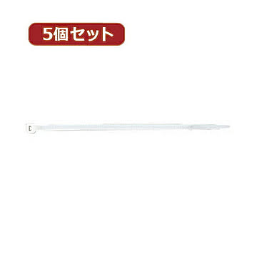 YAZAWA 5個セット束ねるバンド FTC100W30X5
