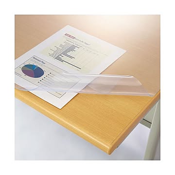 まとめライオン事務器 デスクマット再生オレフィン製 光沢仕上 シングル 990×690×1.5mm No.107-SRK 1枚×3セット