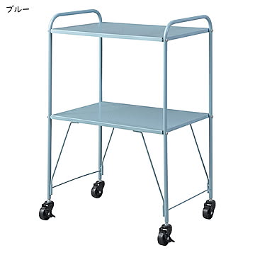 ラック 組立式 サイドワゴン LFS-883 幅53x奥行35x高さ75.5cm 東谷