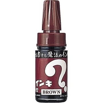 （まとめ） 寺西化学 マジックインキ 補充式 大型単色 ML-T6 茶 1本入 【×30セット】