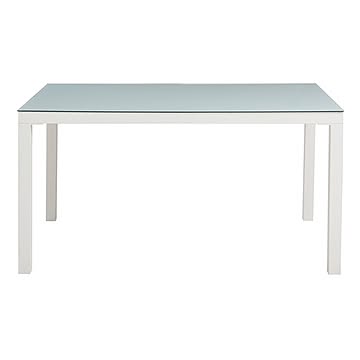 あずま工芸 アルガノ ダイニングテーブル ホワイト 幅1350x奥行800x高さ710mm