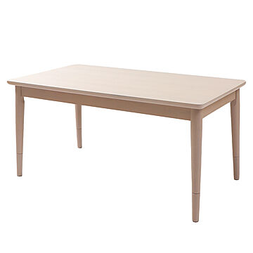 ヤマソロ こたつテーブル 1年保証 シーラ 110 高さ調節 可能 長方形 幅110cm 北欧スタイル 継脚 木製 ホワイト