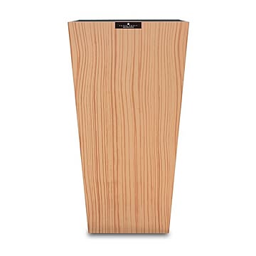 ウッドグレイン Lサイズ ダストBOX 約幅19.2cm 9.5L ベージュ