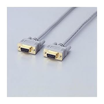 （まとめ）エレコム RS-232Cケーブル（リバース） C232R-915【×3セット】