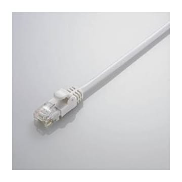 (まとめ)エレコム Gigabit やわらかLANケーブル(Cat6準拠) LD-GPY/WH15【×2セット】
