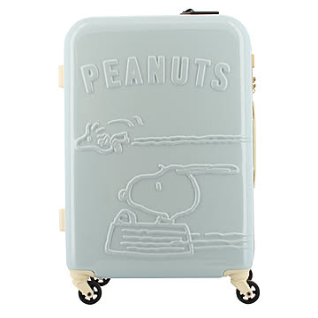 ピーナッツ スーツケース レディース 49L 56cm 3.6kg PN-031 PEANUTS スヌーピー キャラクター キャリーケース ハードキャリー ファスナー 1年保証