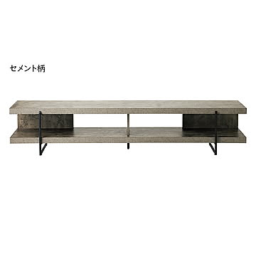 リビングボード 組立式 LV-V20-200 幅2000x奥行415x高さ410mm 桜屋工業