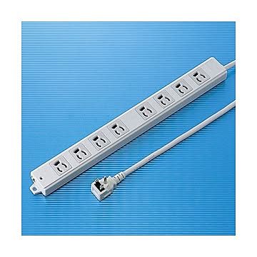 サンワサプライ 工事物件タップ(8個口・5m) TAP-K8L-5