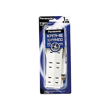 まとめ パナソニック ザ・タップマルチ 6個口2mコード付 WHA292637WKP 1個 ×10セット