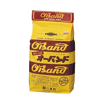 (まとめ) 共和 オーバンド #10 内径22.2mm 500g入 GC-015 1袋 【×4セット】