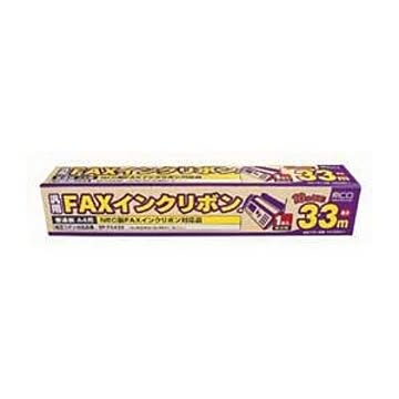 (まとめ)ミヨシ MCO 汎用FAXインクリボン FXC33N-1×10セット