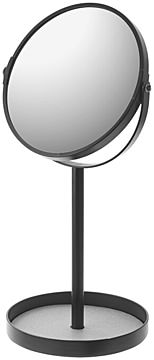 tower タワー(山崎実業) スタンドミラー&トレイ タワー STAND MIRROR & TRAY 化粧鏡 卓上鏡 小物収納 アクセサリートレイ