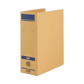 （まとめ）TANOSEE保存用ファイルN(片開き) A4タテ 800枚収容 80mmとじ 青 1冊 【×10セット】