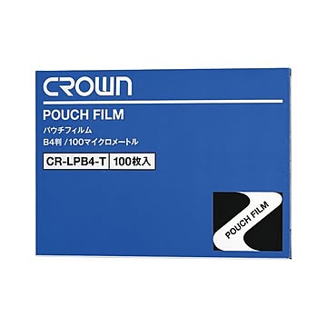 （まとめ） パウチフィルム 100枚入 CR-LPB4-T 【×2セット】