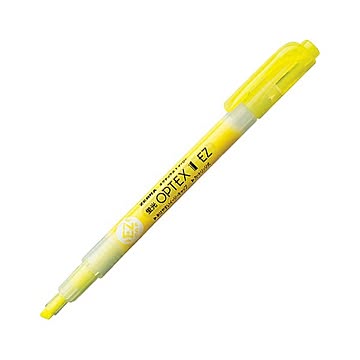 （まとめ） ゼブラ 蛍光オプテックス 1-EZ 黄 【×50セット】
