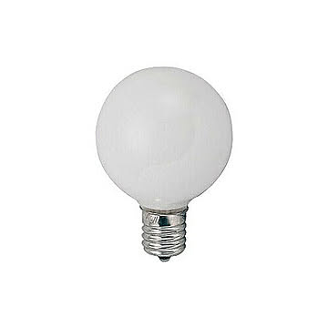 YAZAWA ベビーボール球40WホワイトE26 G602640W 管理No. 4966307305490