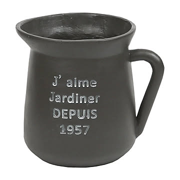FRP製ミルクポット型プランター大（幅30cm）　EPP-30