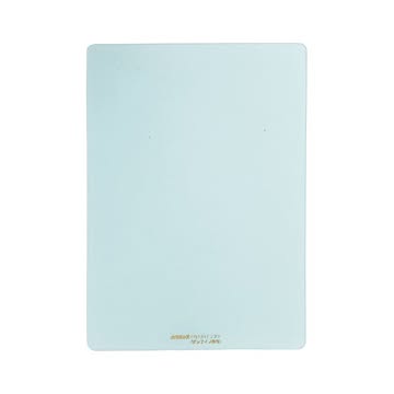 （まとめ） 硬筆用ソフト下敷き NO.1201 薄グリーン 1枚入 【×10セット】
