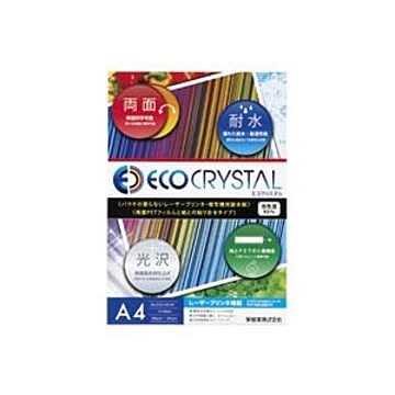 （まとめ）十千万 耐水紙エコクリスタル ECO-230-A4 10枚【×5セット】