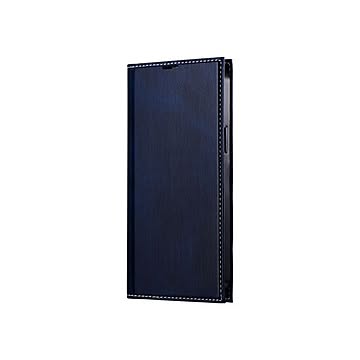 LEPLUS iPhone 13 Pro Max 薄型PUレザーフラップケース「PRIME」 ネイビー LP-IL21PRINV