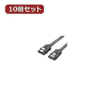 変換名人 10個セット SATA6Gbケーブル I-Iロック付 30 SATA6-IICA30X10 管理No. 4589452952977