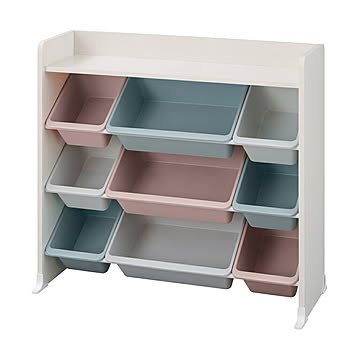  天板付きキッズトイハウスラック TKTHR-39R 全3色