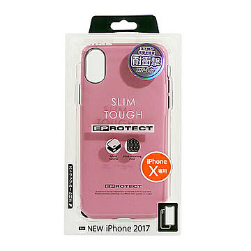 iphonex iphonexs ケース 多摩電子工業 tama's iphoneケース EPROTECT Slim TPS08ESP ピンク 管理No. 4518707283993