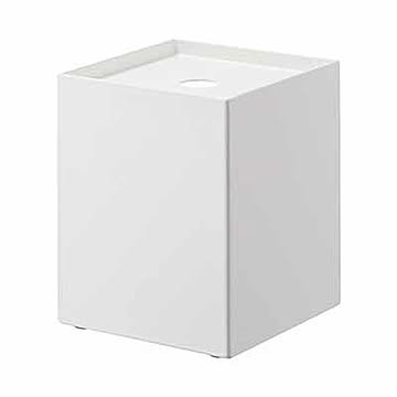 山崎実業 Tower トイレットペーパーホルダー 1ロール用 カバー トイレ収納 ホワイト