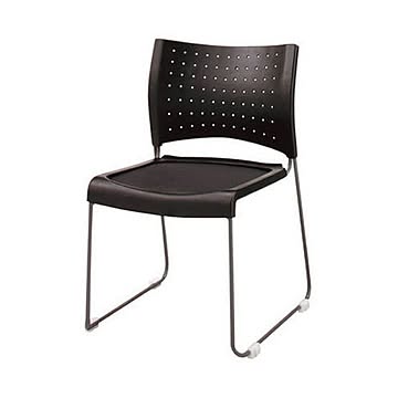 ジョインテックス スタッキングチェア FM-1 肘なし 完成品