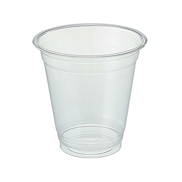 TANOSEE リサイクルPETカップ（広口）370ml（12オンス）1セット（1000個：50個×20パック）