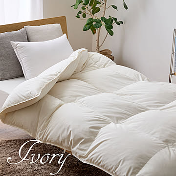 羽毛本掛け WDD90% DP350 シングル 日本製 1.0kg 羽毛布団 【メーカー直送品】