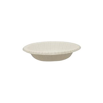 （まとめ）ペーパーウェア ナチュラルパルプボウル18cm 50枚【×3セット】