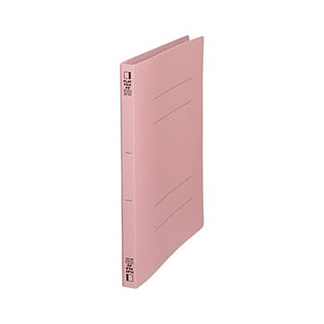 （まとめ） ビュートンジャパン フラットファイルPP A4判タテ型 表紙幅ワイド（PP表紙） 背幅18mm ピンク 【×20セット】