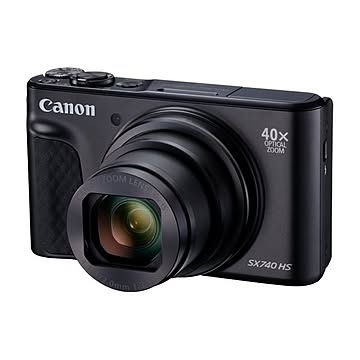 【送料無料】キヤノン デジタルカメラ PowerShot SX740 HS （ブラック） 2955C004