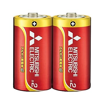 （まとめ） 三菱電機 乾電池 LR14GD／2S 単2 2本×30セット