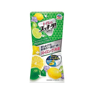 アース製薬 トイレのスッキーリ！ プレミアムシトラス 400ml ×10セット