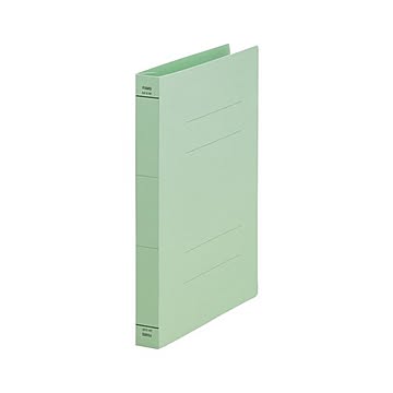 （まとめ） FAMS フラットファイル背ワイド A4判タテ型（背幅32mm） 10冊入 219476 グリーン 【×3セット】