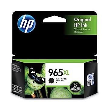 （まとめ）HP HP965XL インクカートリッジ黒 3JA84AA 1個【×3セット】