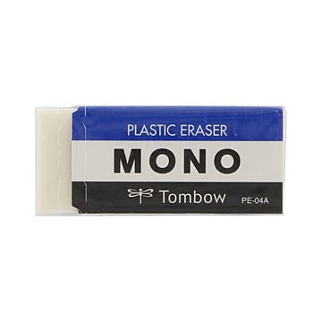 （まとめ） トンボ鉛筆 事務用・製図用消しゴム モノ PE-04A 1個入 【×30セット】