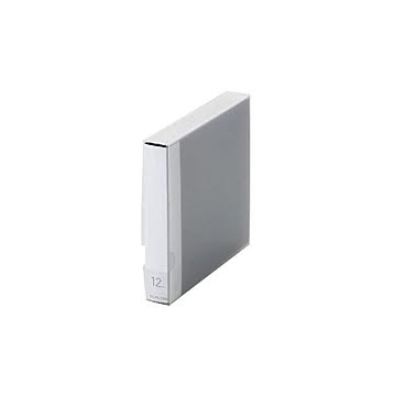 (まとめ)エレコム Blu-ray/DVD/CD用ディスクファイル 12枚収納 CCD-FB12BU×10セット