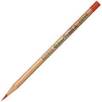 (業務用50セット) 三菱鉛筆 リサイクル色鉛筆 K2351EW 朱通 12本