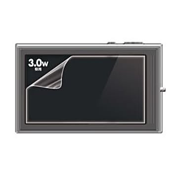 （まとめ）サンワサプライ 液晶保護フィルム（3.0型ワイド） DG-LC12W【×10セット】