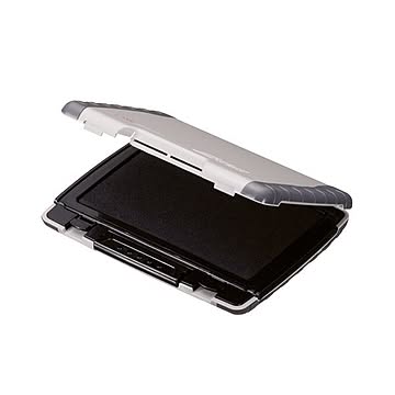 (まとめ) マックス 多用途スタンプ台 Gタイト大形 黒 ST-301G 1個  【×10セット】