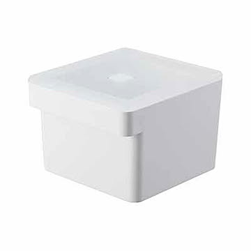 tower タワー (山崎実業) みそパックごと収納ハンドル付き密閉フードコンテナ Airtight Food Storage Container - Medium 保存容器 密閉容器 キャニスター