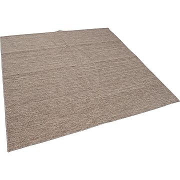 九装 ソレイユ 日本製 カーペット 三畳 一枚物 レベルカット 176×261cm ブラウン